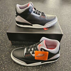 Air Jordan 3 Retro OG Black Cement (2024) DN3707-010 Mens 10.5